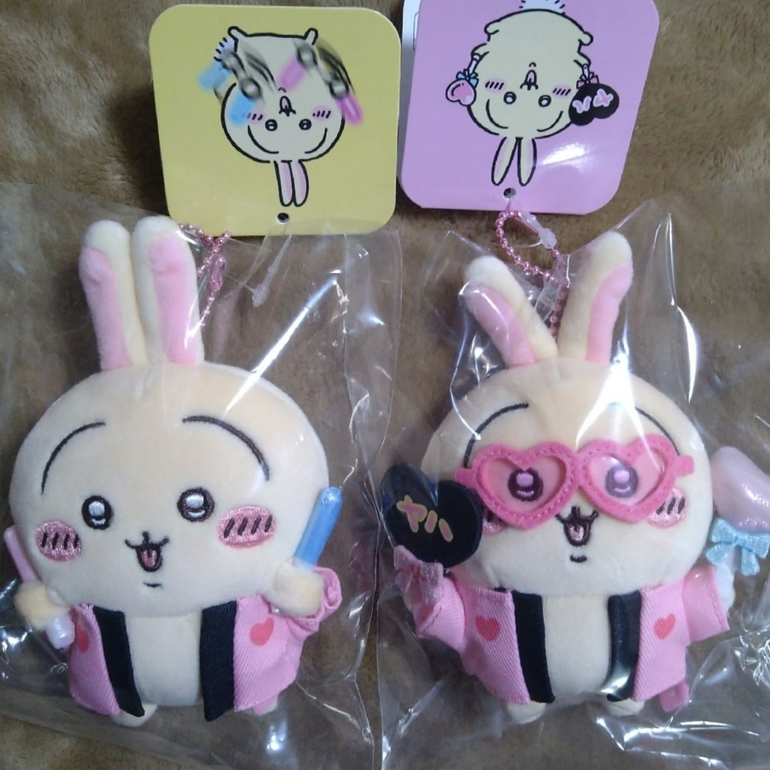 ちいかわ - ちいかわ オタ活 うさぎマスコット うちわ&ペン ちいかわ - ちいかわ オタ活 うさぎマスコット うちわ&ペン