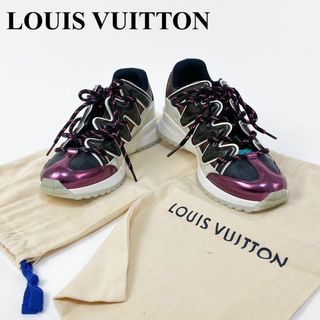 LOUIS VUITTON - 【極美品】ルイ ヴィトン スニーカー ジグザグ LOUIS VUITTON - 【極美品】ルイ ヴィトン スニーカー ジグザグ