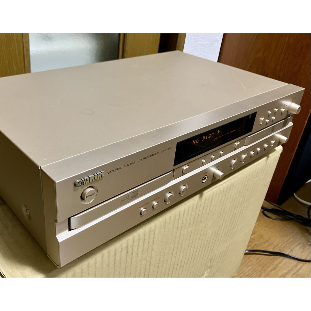 完動・美品・希少】CDレコーダー YAMAHA CDR-651 オーディオ機器 完動・美品・希少】CDレコーダー YAMAHA CDR-651 オーディオ機器