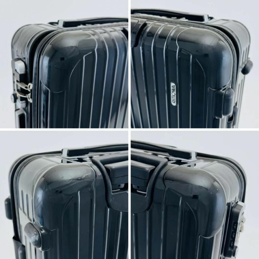 RIMOWA リモワ スーツケース サルサ 2輪機内持ち込み 35L 黒 RIMOWA リモワ スーツケース サルサ 2輪機内持ち込み 35L 黒