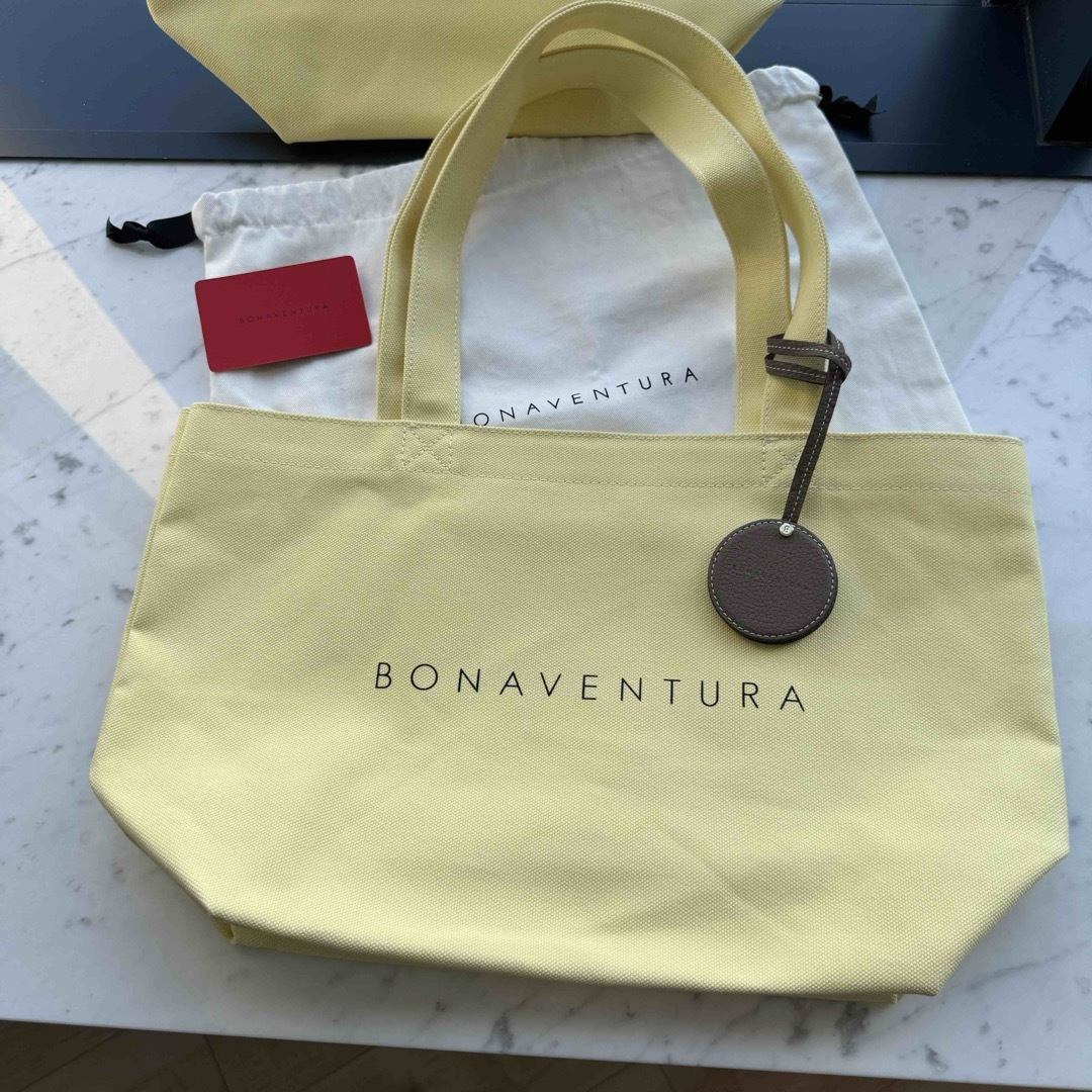 BONAVENTURA - 【未使用】限定色 ボナベンチュラ イージーキャンバストートバッグ (ミディアム)