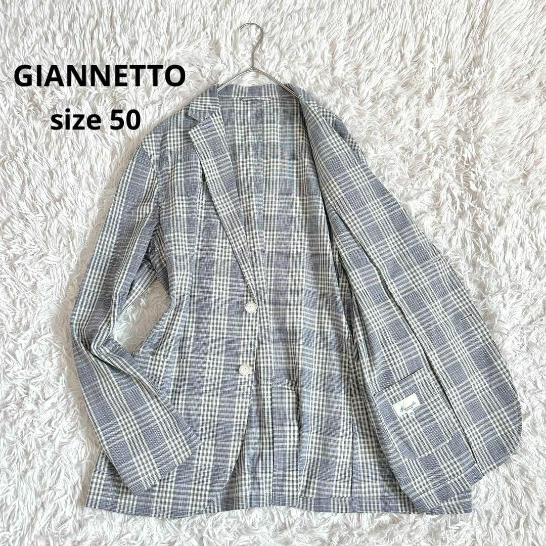 Giannetto おちつき ジャンネット テーラード ジャケット シャツ Giannetto おちつき ジャンネット テーラード ジャケット シャツ