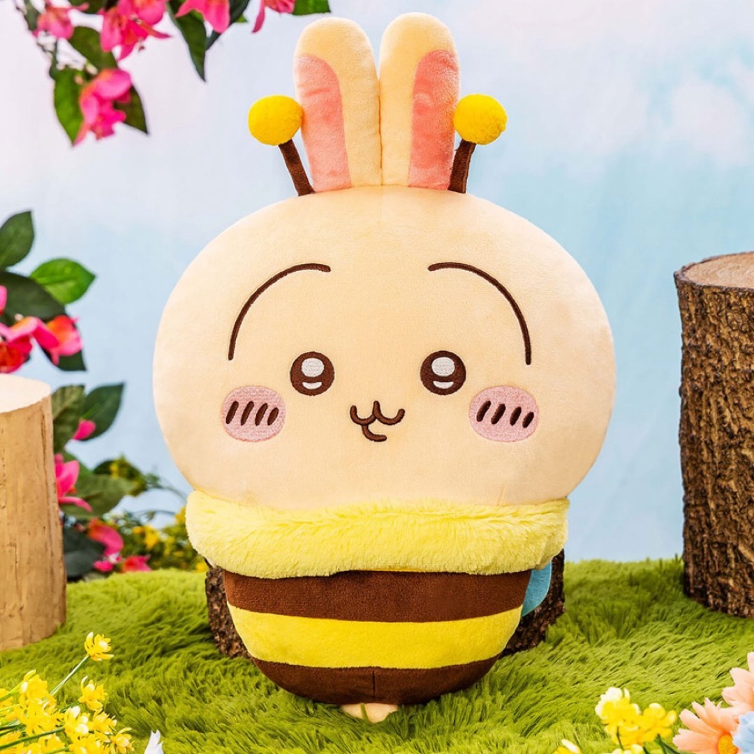 ちいかわ - ちいかわ ハチさんBIGぬいぐるみ うさぎの通販 by ぽ ちいかわ - ちいかわ ハチさんBIGぬいぐるみ うさぎの通販 by ぽ