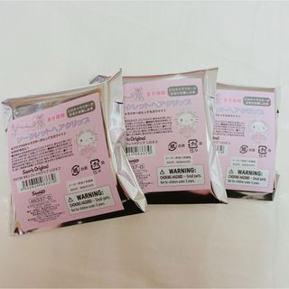 未開封　サンリオ 白猫バレリーナ シークレットヘアクリップ  3点セット(キャラクターグッズ)