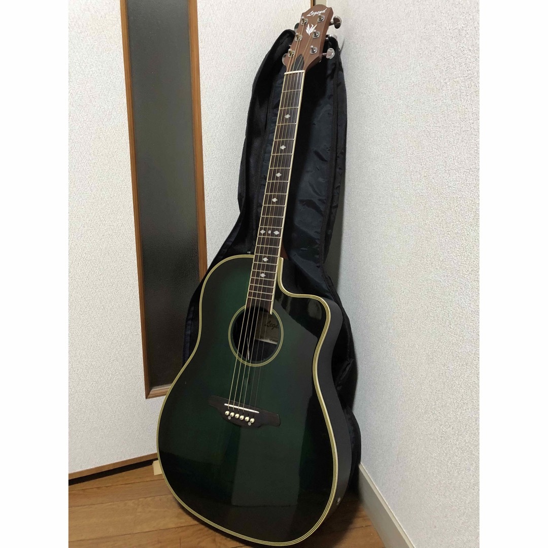 Legend(レジェンド) LMB-25 エレアコ ケース ピック カポタスト付 Legend(レジェンド) LMB-25 エレアコ ケース ピック カポタスト