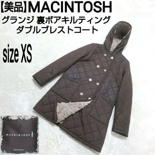 MACKINTOSH - 新品タグ付 マッキントッシュ フード付 ゴム引き MACKINTOSH - 新品タグ付 マッキントッシュ フード付 ゴム引き