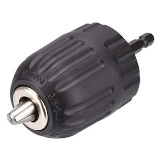 ドリルチャックアダプター ヘッド交換 6角軸 丸角ビット(工具/メンテナンス)