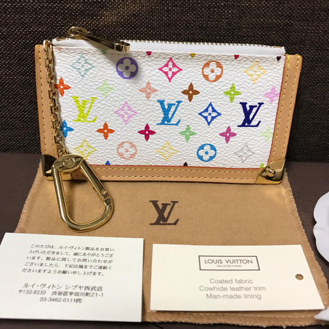 LOUIS VUITTON(ルイヴィトン)の新品未使用LV直営店ルイヴィトンモノグラムマルチカラー♪レア物 レディースのファッション小物(コインケース)の商品写真