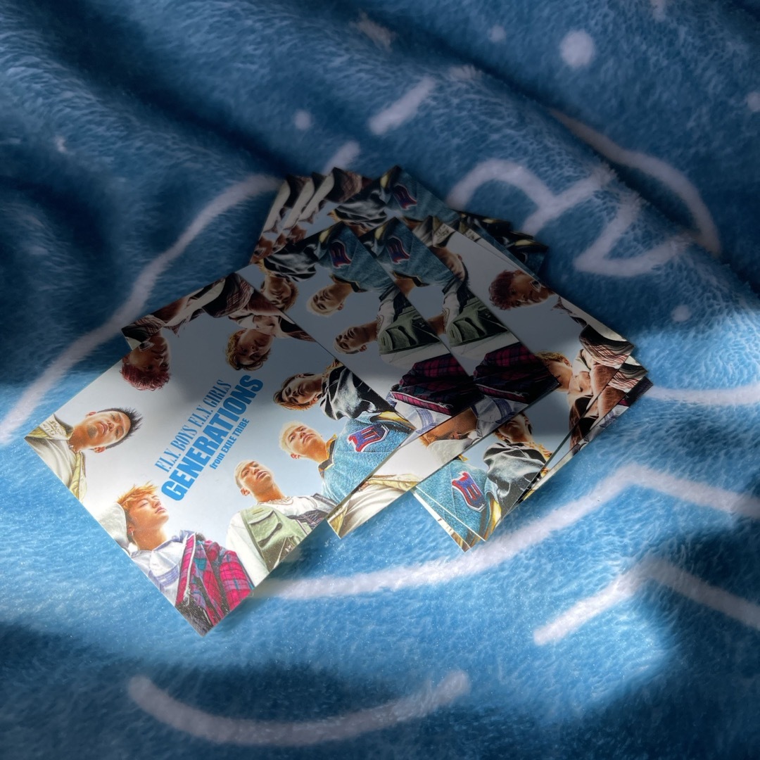 GENERATIONS(ジェネレーションズ)のGENERATIONS 非売品ステッカー エンタメ/ホビーのタレントグッズ(男性タレント)の商品写真