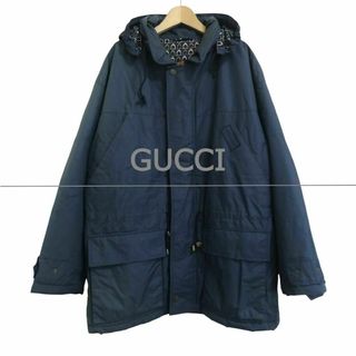 GUCCI - adidas x Gucci ダブルネームアノラックブルゾン 44の GUCCI - adidas x Gucci ダブルネームアノラックブルゾン 44の