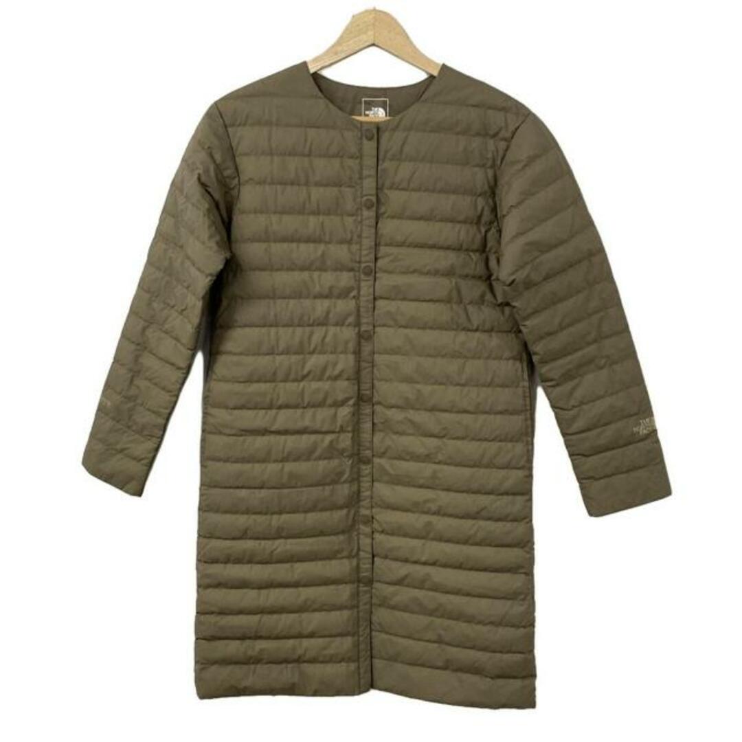 THE NORTH FACE - THE NORTH FACE(ノースフェイス) ダウンコート サイズS レディース美品  - ライトブラウン 長袖/冬