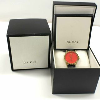GUCCI(腕時計 ・ レッド/赤色系)のフリマアイテム一覧 GUCCI(腕時計 ・ レッド/赤色系)のフリマアイテム一覧