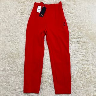 Y-3 - 未使用 ワイスリー ロゴ レッド トラック パンツ ジャージ Y-3 - 未使用 ワイスリー ロゴ レッド トラック パンツ ジャージ