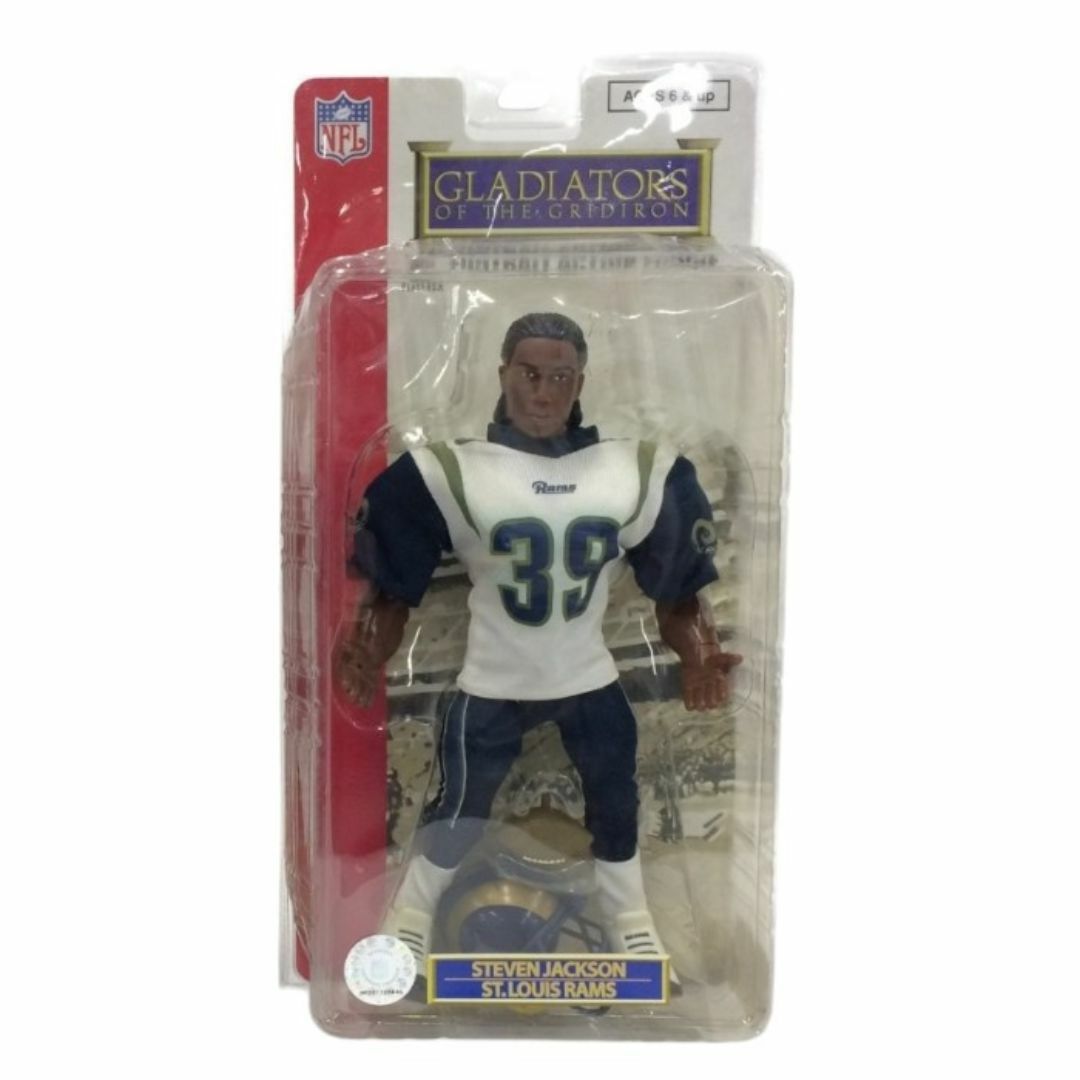 福袋 公式 ✈新品 NFL スティーブン ジャクソン ラムズ 大きめ アクション フィギュア スポーツ