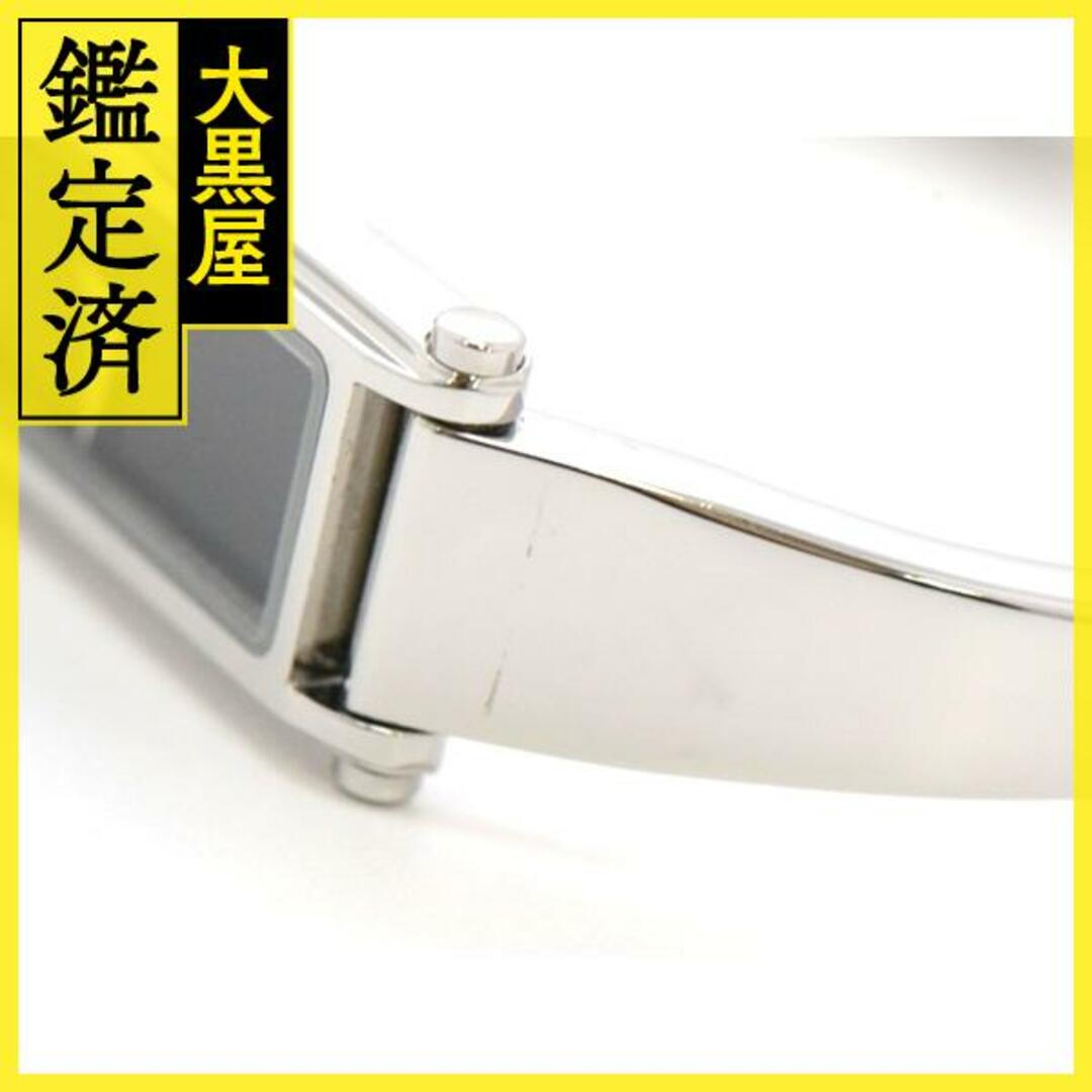 GUCCI グッチ　1500L　シルバー文字盤　SS　ステンレス　バングルウォッチ　レディースウォッチ　時計【204】