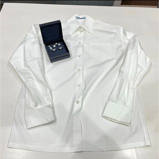 PRADA(シャツ/ブラウス(長袖/七分) ・ ホワイト/白色系)の PRADA(シャツ/ブラウス(長袖/七分) ・ ホワイト/白色系)の