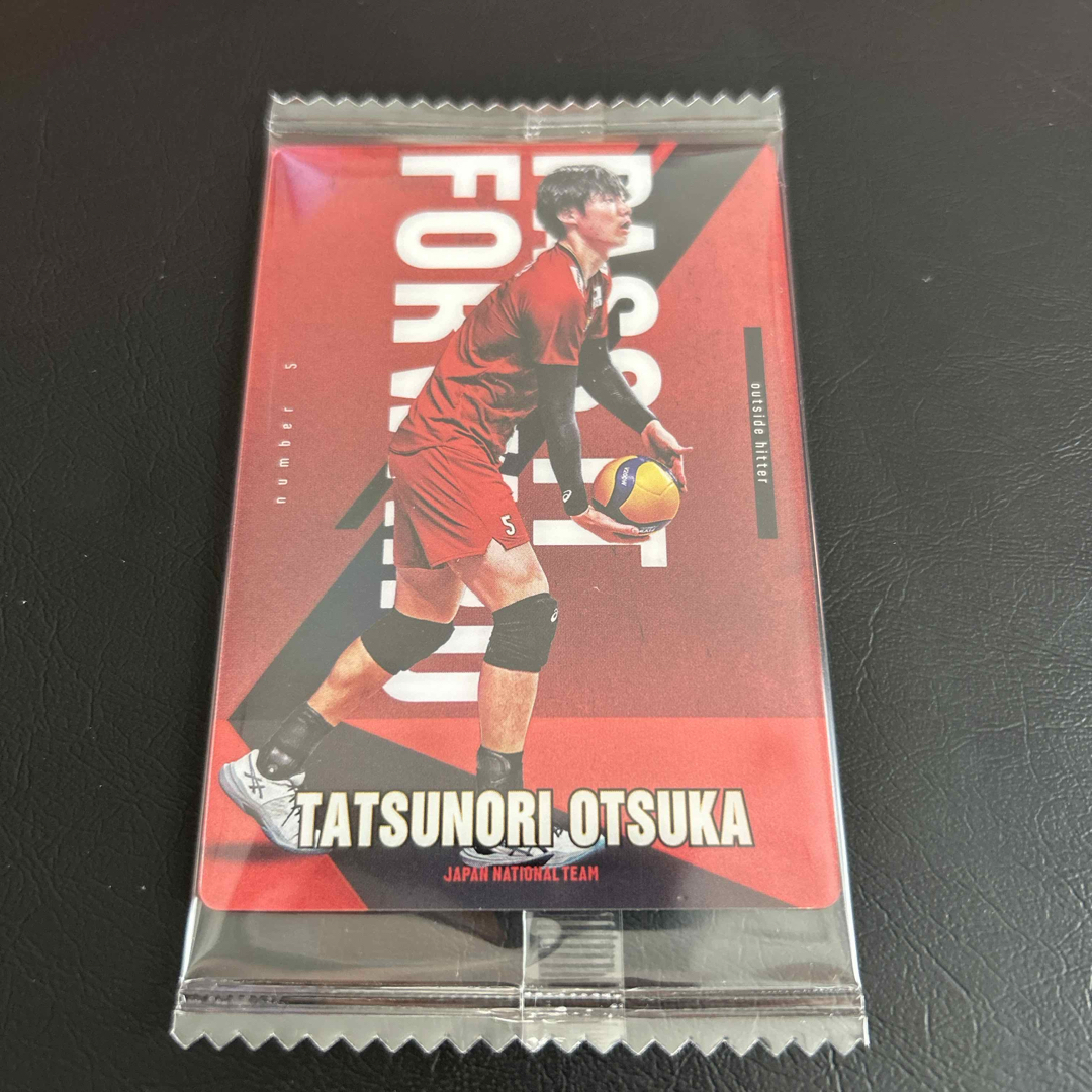BANDAI(バンダイ)のJAPAN NATIONAL VOLLEYBALL TEAM ツインウエハース スポーツ/アウトドアのスポーツ/アウトドア その他(バレーボール)の商品写真