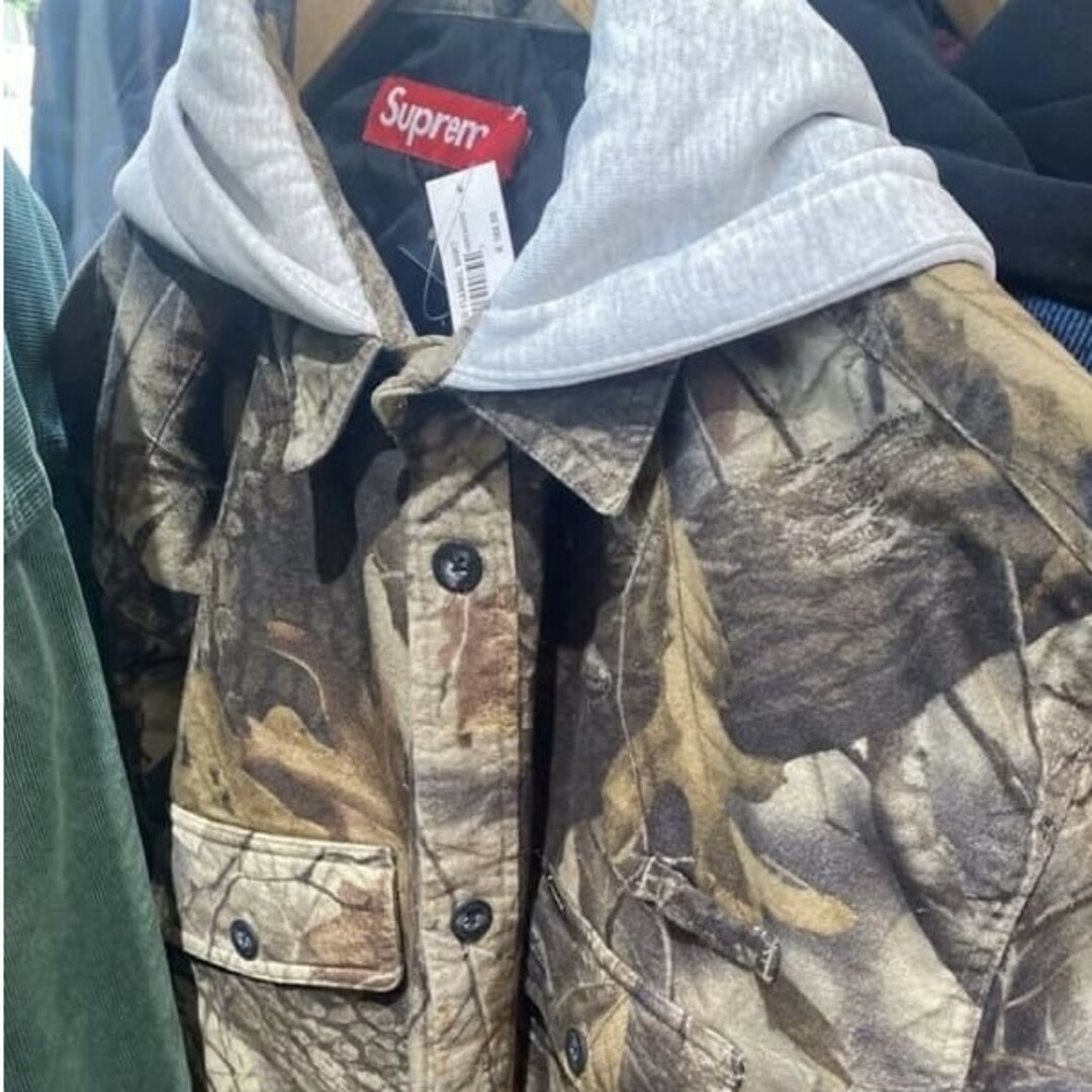 Supreme - Quilted Lined Hooded Flannel Shirtの通販 by N's Supreme - Quilted Lined Hooded Flannel Shirtの通販 by N's