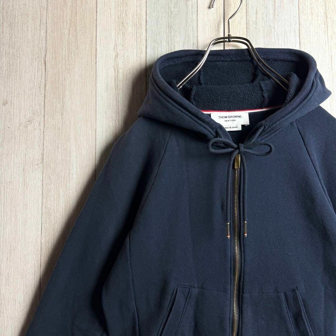 THOM BROWNE - 人気 美品 トムブラウン 4bar フルジップ THOM BROWNE - 人気 美品 トムブラウン 4bar フルジップ