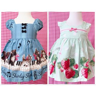Shirley Temple - 新品 シャーリーテンプル チェリーワンピース Shirley Temple - 新品 シャーリーテンプル チェリーワンピース