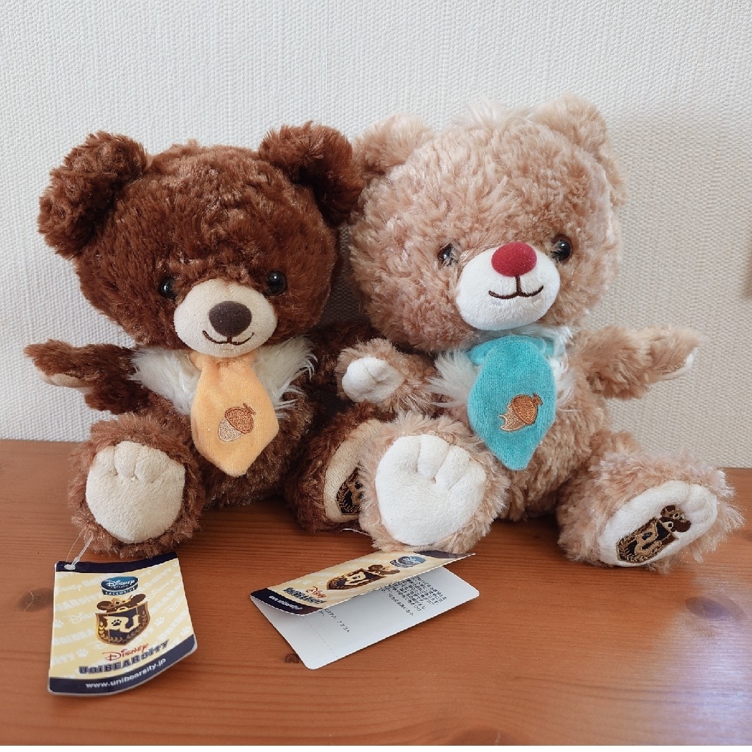 Disney(ディズニー)のユニベアシティ 初代モン&ブラン エンタメ/ホビーのおもちゃ/ぬいぐるみ(ぬいぐるみ)の商品写真
