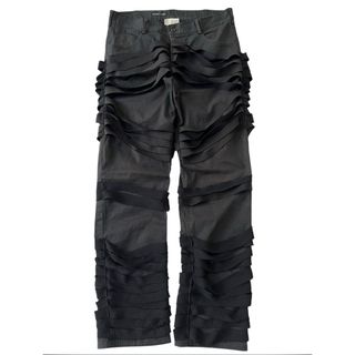 HELMUT LANG - ヘルムートラング 襟 ライン 長袖 カットソー HELMUT LANG - ヘルムートラング 襟 ライン 長袖 カットソー