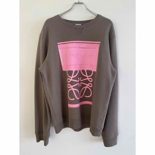 LOEWE - LOEWE ロエベ スウェット M ベージュ 【古着】【中古 LOEWE - LOEWE ロエベ スウェット M ベージュ 【古着】【中古