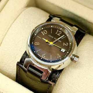 LOUIS VUITTON - 稼動品 Louis Vuitton Q1211 タンブール 腕時計 LOUIS VUITTON - 稼動品 Louis Vuitton Q1211 タンブール 腕時計