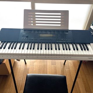 CASIO - CASIO LK-215キーボードスタンド椅子セットの通販 by 姫 CASIO - CASIO LK-215キーボードスタンド椅子セットの通販 by 姫