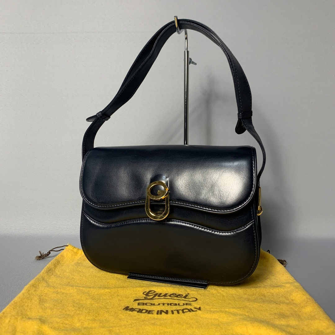 GUCCI - 2502-25|美品|グッチ ショルダーバッグ レザー GUCCI - 2502-25|美品|グッチ ショルダーバッグ レザー