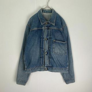 VINTAGE - 一点物 デニムコート 刺繍 民族柄 ロング デニム VINTAGE - 一点物 デニムコート 刺繍 民族柄 ロング デニム