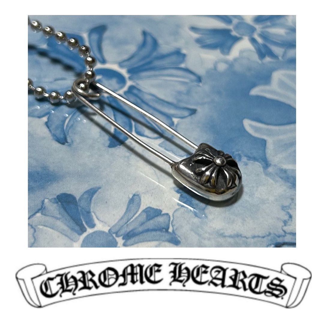 ネックレス Chrome Hearts - CHROME HEARTS SAFETY PIN CH/PLUS