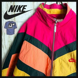 NIKE(ナイロンジャケット ・ オレンジ/橙色系)のフリマ NIKE(ナイロンジャケット ・ オレンジ/橙色系)のフリマ