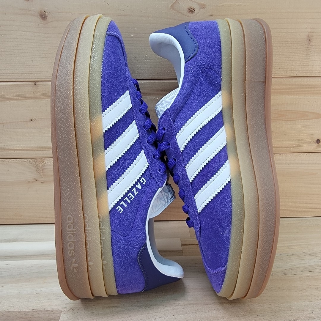 adidas - アディダス ガゼル ボールド パープル 23cmの通販 by adidas - アディダス ガゼル ボールド パープル 23cmの通販 by