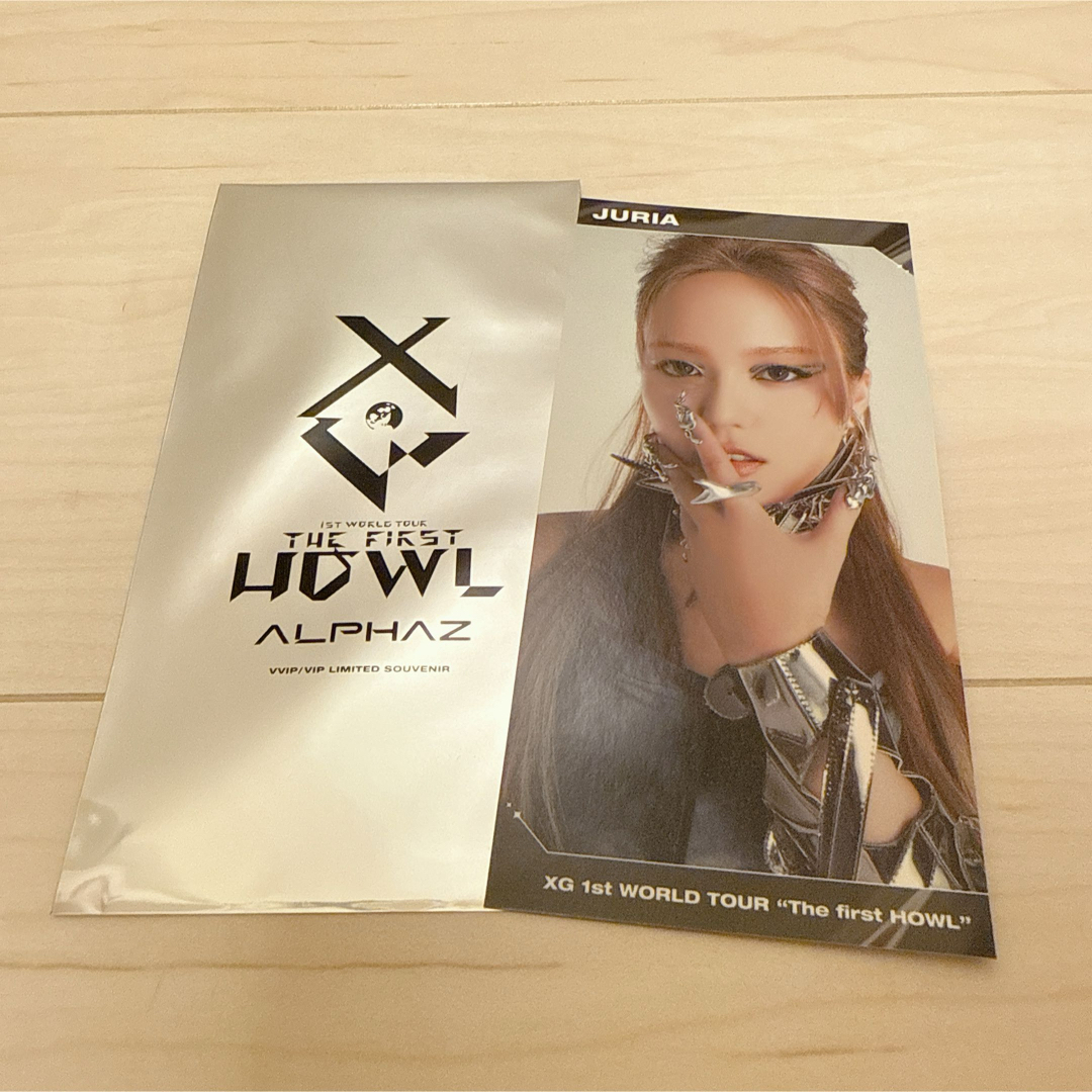 XG VIP 特典 レプリカピクチャーチケット JURIA ジュリア エンタメ/ホビーのタレントグッズ(アイドルグッズ)の商品写真