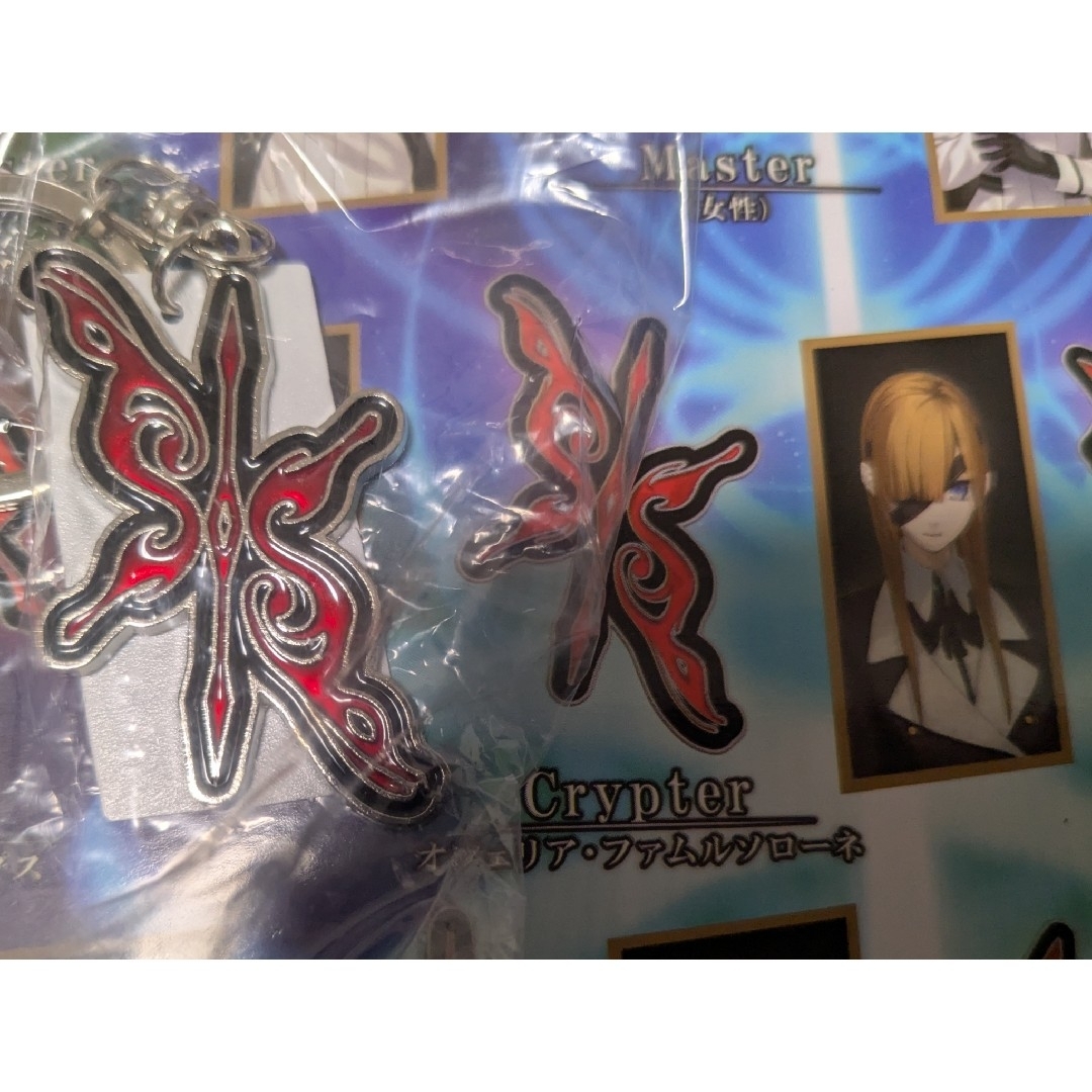 Fate/Grand Order 令呪メタルキーホルダー FGO ガチャガチャ エンタメ/ホビーのアニメグッズ(キーホルダー)の商品写真
