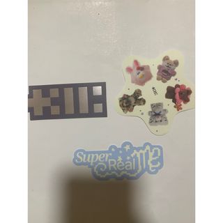 ILLIT 公式ステッカーセット　SUPER REAL ME (アイドルグッズ)