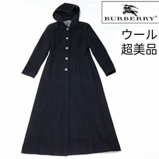 BURBERRY - 18 バーバリー ロングコート フォックスファー ノバ BURBERRY - 18 バーバリー ロングコート フォックスファー ノバ