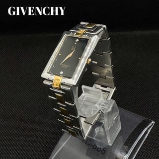 GIVENCHY - ◇美品 稼働 GIVENCHY 腕時計 スクエア 新品電池 GIVENCHY - ◇美品 稼働 GIVENCHY 腕時計 スクエア 新品電池