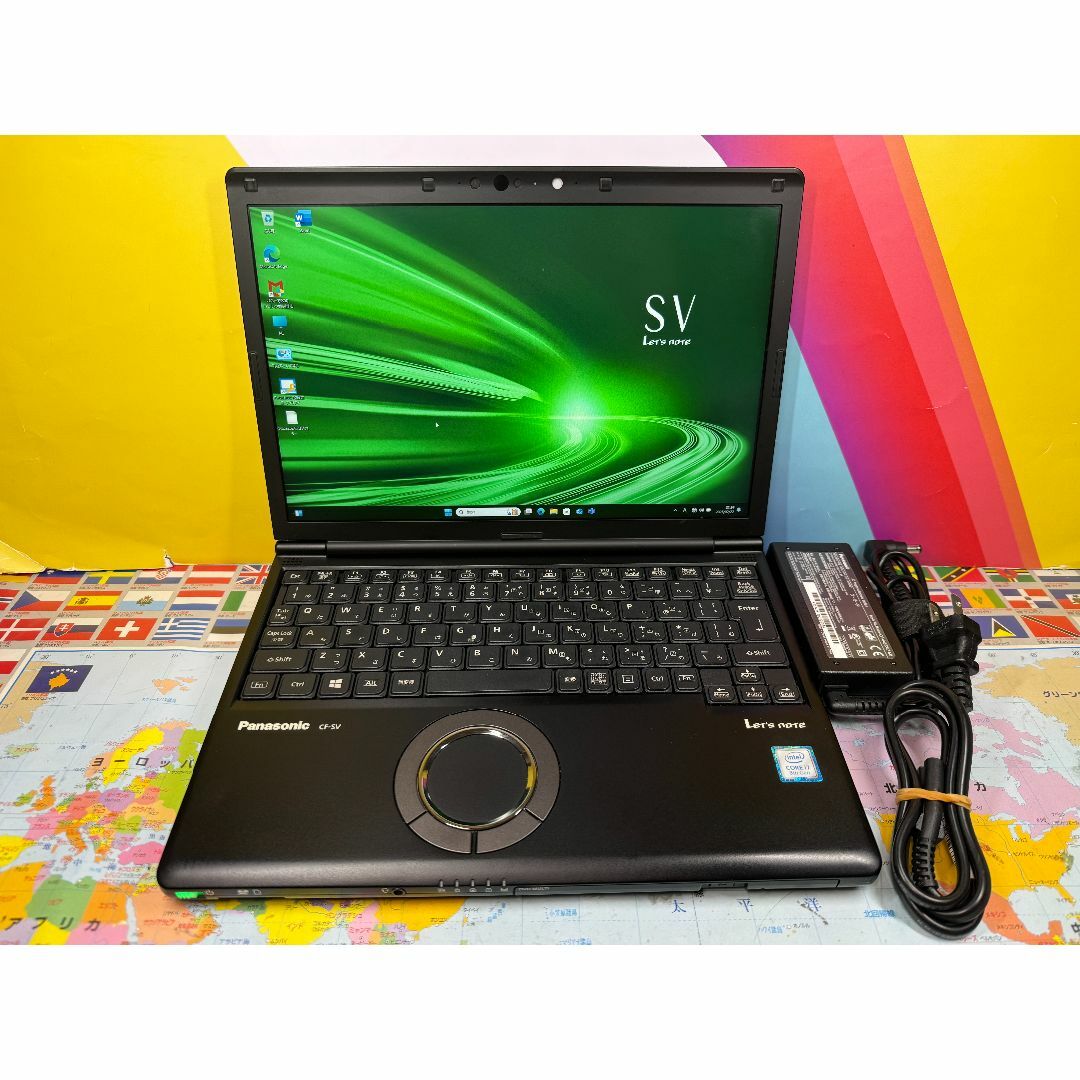 i7希少ブラック 美品 CF-SV8 レッツノート Office2024 DVD i7希少ブラック 美品 CF-SV8 レッツノート Office2024 DVD