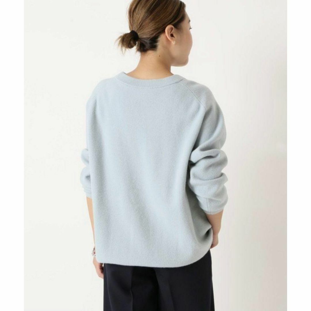 極美品 ドゥーズィエムクラス ミューズ クルーネックニット 長袖 プルオーバー 極美品 ドゥーズィエムクラス ミューズ クルーネックニット 長袖