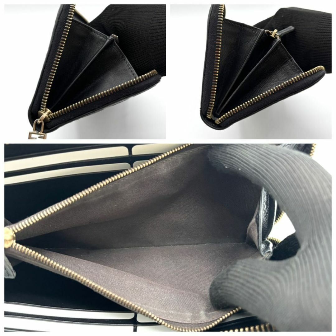 FENDI - 人気 フェンディ ズッキーノ 長財布 ラウンドファスナー FENDI - 人気 フェンディ ズッキーノ 長財布 ラウンドファスナー