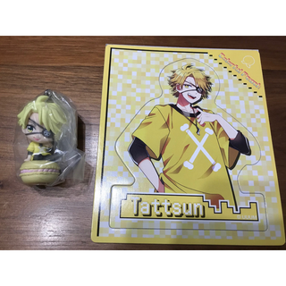 【たっつん】カラフルピーチマスコットチャーム＆マグネット(キャラクターグッズ)