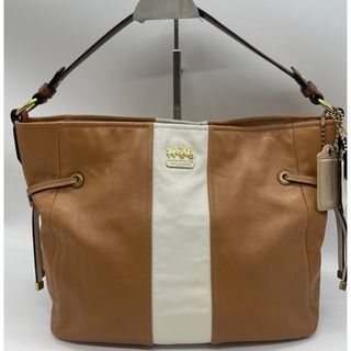 コーチ(COACH)の【良品】COACH コーチ　ヘリテージストライプ　18961 トートバッグ(トートバッグ)