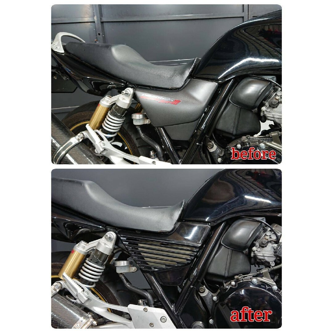 ☆CB400SF/NC39/NC42 アルフィンカバー サイドカバー☆ の通販 ☆CB400SF/NC39/NC42 アルフィンカバー サイドカバー☆ の通販