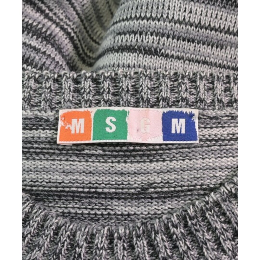MSGM エムエスジーエム ニット・セーター S グレー系(ミックス