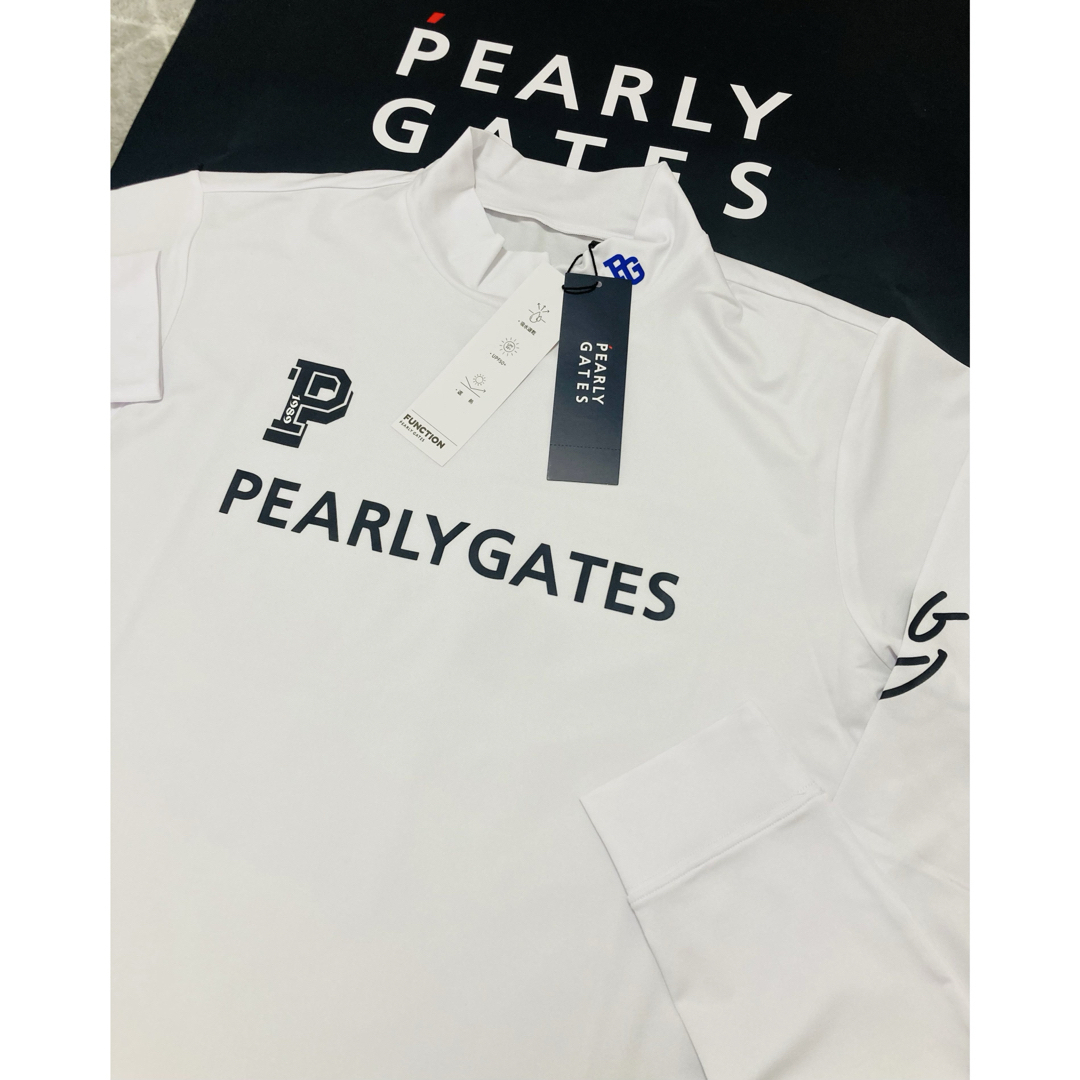 PEARLY GATES - 新品 パーリーゲイツ ベアカノコ長袖モック PEARLY GATES - 新品 パーリーゲイツ ベアカノコ長袖モック