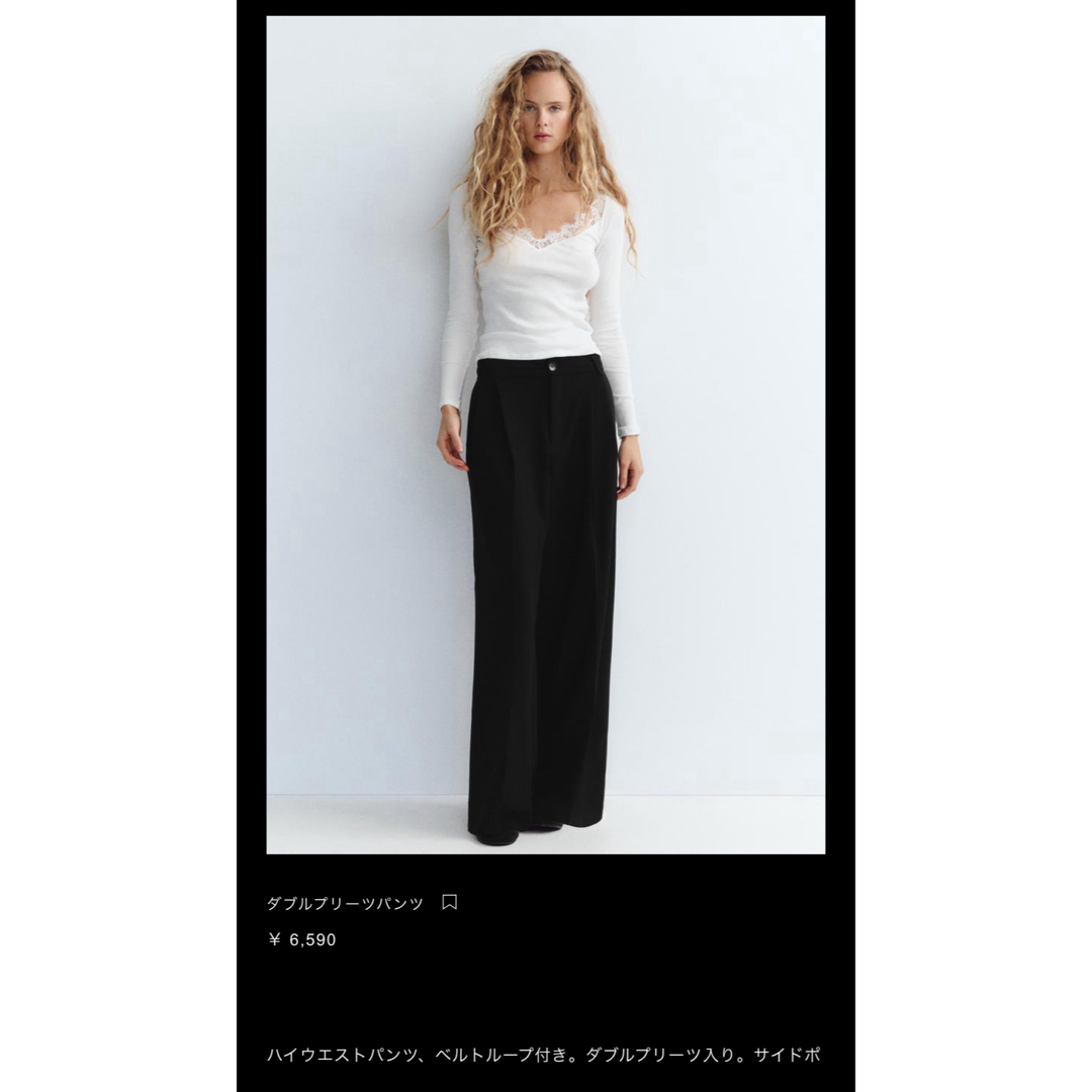 ZARA - ZARA パンツ XS ダブルプリーツパンツの通販 by A|ザラ ZARA - ZARA パンツ XS ダブルプリーツパンツの通販 by A|ザラ
