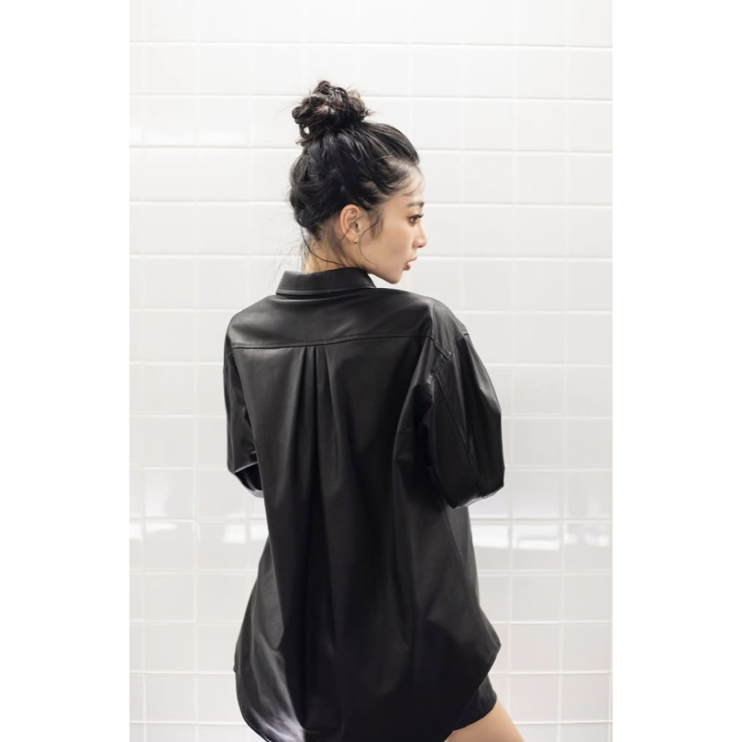 ISAMUKATAYAMA BACKLASH - ballet by backlash / leather shirt