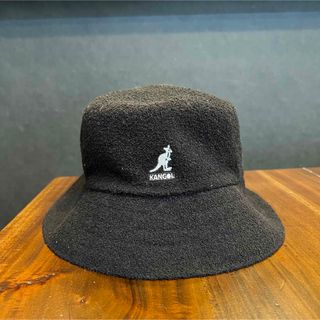 カンゴール(KANGOL)の【極美品】KANGOL バケットハット(Lサイズ)(ハット)
